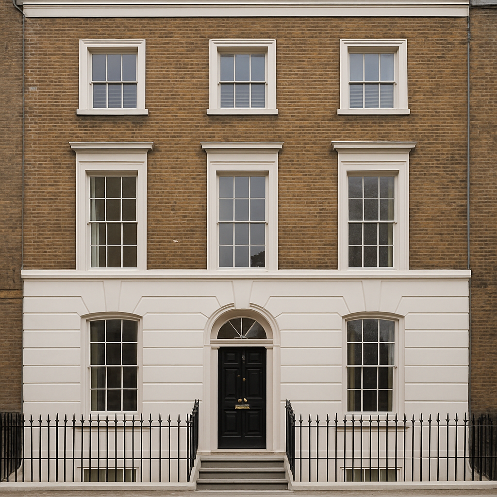 A Grade II listed Georgian townhouse in a London conservation area